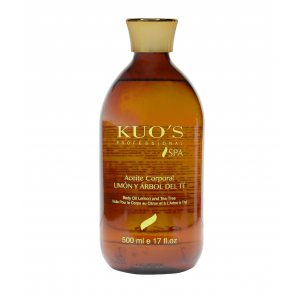 Aceite Corporal Limón y Árbol del Té, 500 ml. - Kuo's