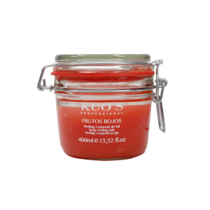 Peeling Corporal de Sal Frutos Rojos, 400 ml. - Kuo's