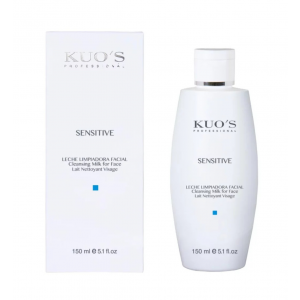 Leche Limpiadora Facial Sensitive, 150 ml. - Kuo's