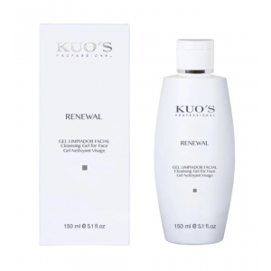 Gel Limpiador Facial Renewal, 150 ml. - Kuo's