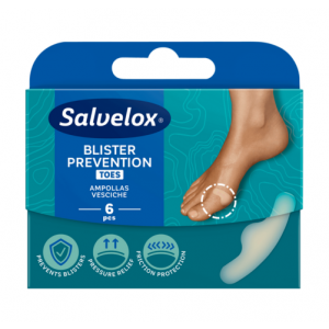 Salvelox Blister Prevention Toes 21 x 64 mm, 6 ud. - Orkla