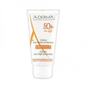 Aderma Protect Crema Solar SPF50, 40 ml. - A-Derma