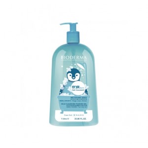 ABCDerm Gel Moussant, 1 Litro. - Bioderma