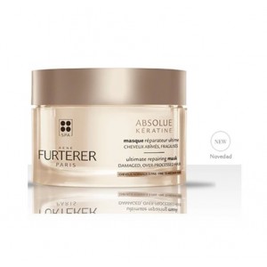 Absolue Kératine Mascarilla Reparación Extrema Cabellos Normales a Finos, 200 ml. - René Furterer