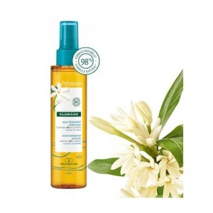 Aceite Reparador Aftersun Cuerpo & Rostro al Monoï y Tamanu Bio, 150 ml. - Polysianes 