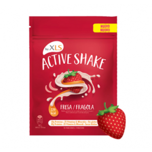 XLS Active Shake Sabor Fresa, 250 g. - Perrigo