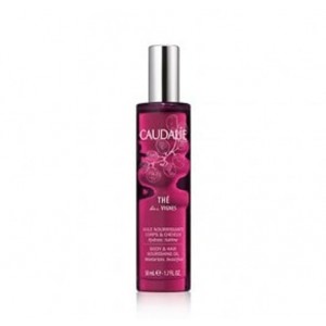 Aceite Nutritivo Cuerpo y Cabello Thé Des Vignes, 50 ml. - Caudalie
