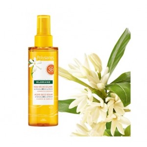 Aceite Seco Solar Alta Protección SPF30 al Monoi y Tamanu Bio, 200 ml. - Polysianes