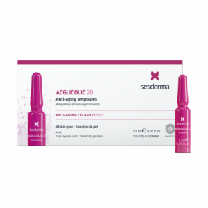 Acglicolic 20 Antiaging - Flash Effect, 10 Ampollas x 1.5 ml. - Sesderma 