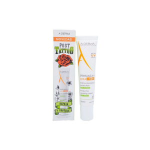 Epitheliale A.H Ultra SPF50 Post Tatto Crema, 40 ml. - A-Derma