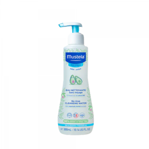 Agua Limpiadora sin aclarado con Aguacate Bio, 300 ml. - Mustela
