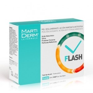 Ampollas Flash, 5 x 2 ml. - Martiderm