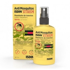 AntiMosquitos Xtrem Repelente de Insectos Spray, 75 ml. - Isdin