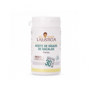 Aceite De Higado De Bacalao + Vitamina E, 90 Perlas. - Ana Maria Lajusticia