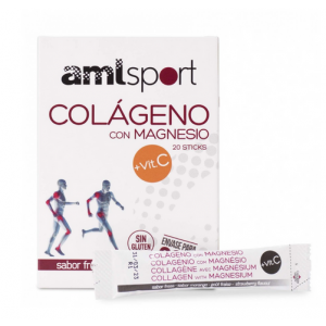 Colageno Con Magnesio + Vit C, 20 Sticks. - Ana Maria Lajusticia