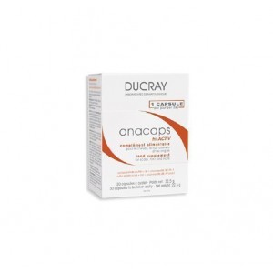 Anacaps Tri-activ Complemento Alimenticio, 30 Cápsulas - Ducray