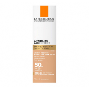 Anthelios Age Correct SPF 50 Con Color, 50 ml. - La Roche Posay