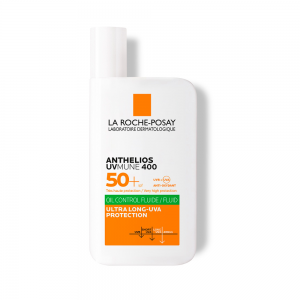 Anthelios UVMUNE 400 SPF50+, Oil Control Fluido Invisble, 50 ml. - La Roche Posay