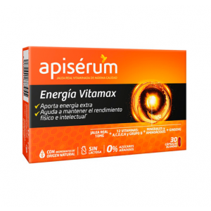 Apiserum Energía Vitamax, 30 Caps Blandas. - Perrigo