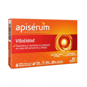 Apiserum Vitalidad, 30 Caps Blandas. - Perrigo