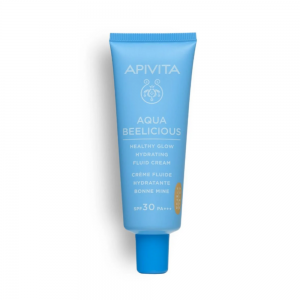 Aqua Beelicious Crema Fluida Iluminadora Hidratante SPF30 Color, 40 ml. - Apivita