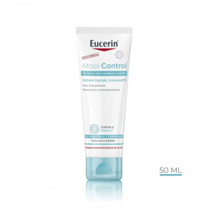 AtopiControl Crema Facial Calmante, 50 ml. - Eucerin