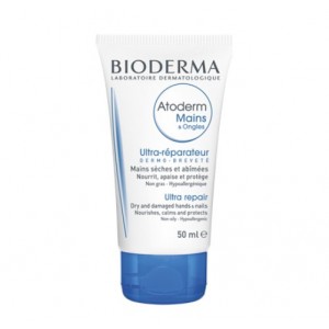 Atoderm Crema de Manos y Uñas, 50 ml. - Bioderma