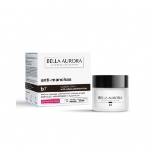 B7 Crema Antiedad y Anti-Manchas Pieles Normal y Seca, 50 ml - Bella Aurora