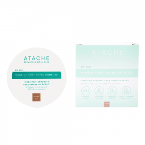 Be Sun Make Up Anti-Aging Doré SPF 50+, 12 g. - Atache 