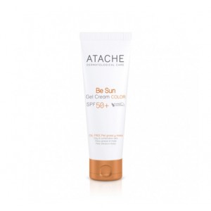 Be Sun Gel Cream Color SPF 50+, 50 ml. - Atache