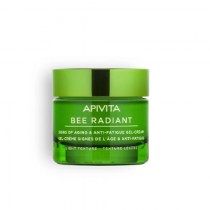 Bee Radiant Gel-crema Signos de la Edad & Antifatiga Textura Ligera, 50 ml. - Apivita