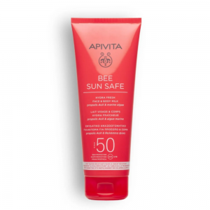Bee Sun Safe Hydra Fresh Leche Corporal SPF50, 200 ml. - Apivita