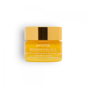 Beessential Oils Bálsamo de Noche Refuerza & Nutre, 15 ml. - Apivita