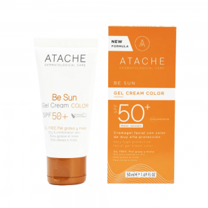 Be Sun Gel Cream Color SPF 50+, 50 ml. - Atache