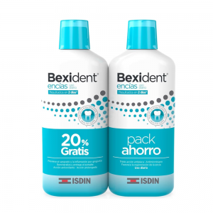 Bexident Pack  Encías  Uso Diario Colutorio, 500 ml + 500 ml. - Isdin