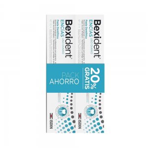 Pack Ahorro Bexident Encías Uso Diario Pasta Dentífrica, 125 ml + 125 ml. - Isdin