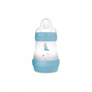 Biberón Easy Start Anti-Colic Matt, Azul, 1 ud, 160 ml. - MAM