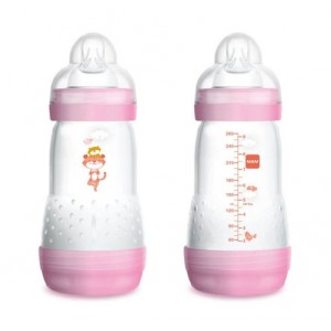 Biberón Easy Start Anti-Colic, Niña, 1 ud, 260 ml. - MAM