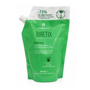 Biretix Cleanser Refill Gel Limpiador Purificante, 400 ml. - Cantabria Labs