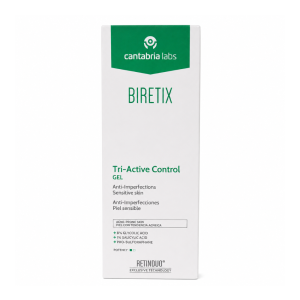 Biretix Tri-Active Control Gel Anti-Imperfecciones Piel Sensible, 50 ml. - Cantabria Labs