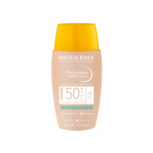 Photoderm NUDE Touch SPF 50+ Tono Muy Claro, 40 ml. - Bioderma