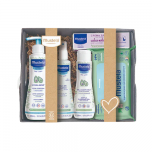 Canastilla Bebé gris. - Mustela