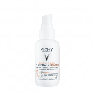 Capital Soleil Uv-Age Daily Pigment Color Tono Medium SPF 50+, 40 ml. - Vichy
