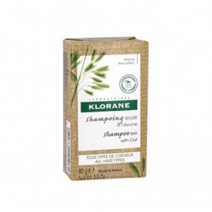 Champú Sólido a la Avena, 80 g. - Klorane