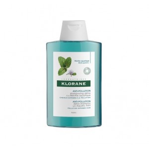 Champú Anti-polucion Detoxificante a la Menta Acuática, 200 ml. - Klorane