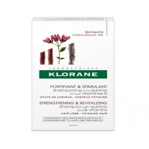Champú Estimulante y Fortificante a la Quinina y Edelweiss BIO , 200 ml. - Klorane 