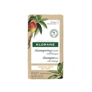 Champú Sólido al Mango, 80 g. - Klorane