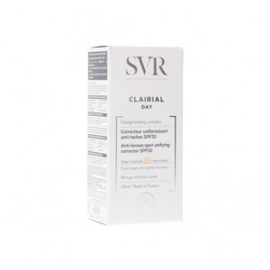 Clairial Day Corrector Unificador SPF30 Tono Universal, 30 ml. - SVR