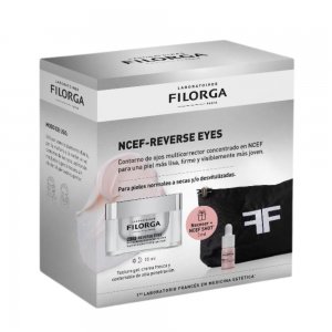 Cofre NCEF-Reverse Eyes Multicorrección Supreme, 15 ml + Neceser y NCEF Shost, 3 ml de ¡Regalo!. - Filorga