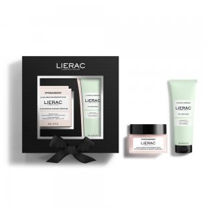 Cofre Hydragenist Gel-Crema Rehidratante Luminosidad + Mascarilla Exfoliante. - Lierac